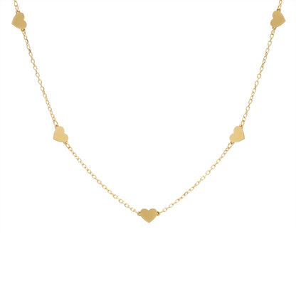 Kette „Lisa“ Gold – Eulenschnitt