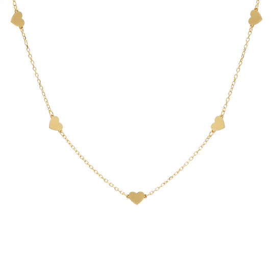 Kette „Lisa“ Gold – Eulenschnitt