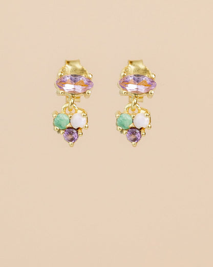 Ohrstecker Alphard - Amethyst