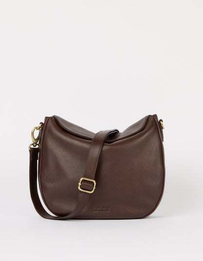 Lana Bag in Chocolate Soft Grain von O My Bag