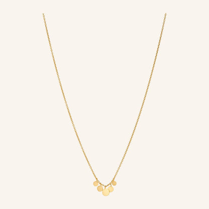 Mini Coin Necklace, Pernille Corydon, vergoldet