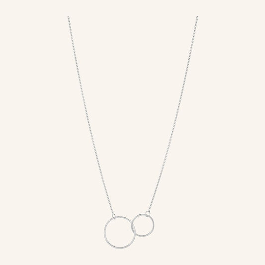 Pernille Corydon - Double Plain Necklace - Silber