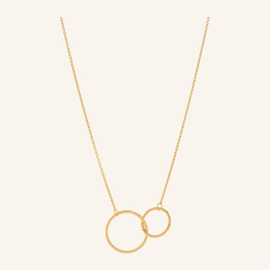 Pernille Corydon - Double Twisted Necklace - Gold