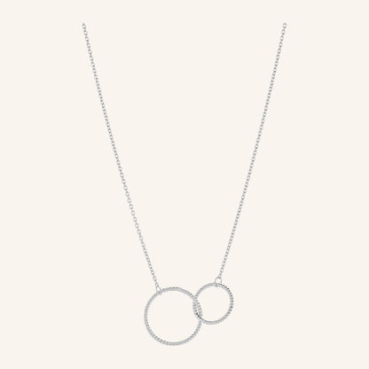 Pernille Corydon - Double Twisted Necklace - Silber