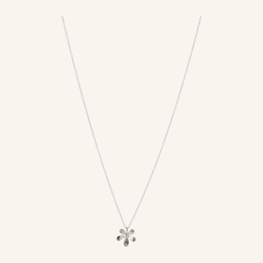 Wild Poppy Necklace - Silber