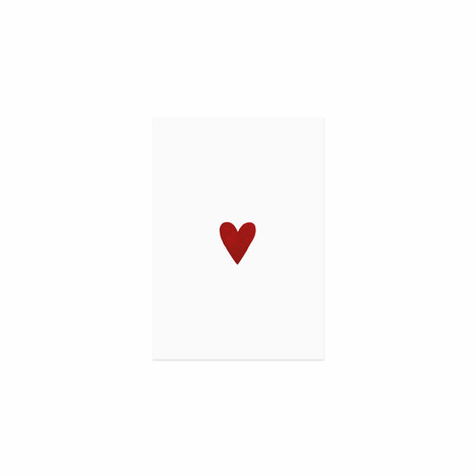 Aquarellkarte Heart