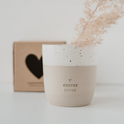 Eulenschnitt Becher - Coffee Lover 