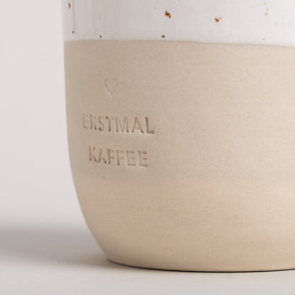 Becher Erstmal Kaffe; Foto von Ericanders