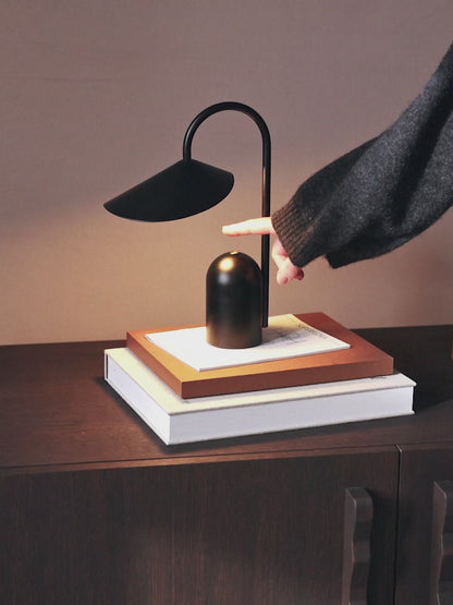 Tragbare Lampe - Arum - Schwarz