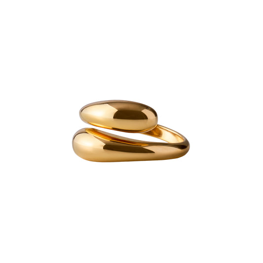 Rain Ring - Gold - Größe 57