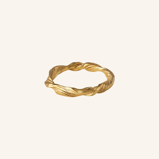 Ring Dancing Wave - Gold